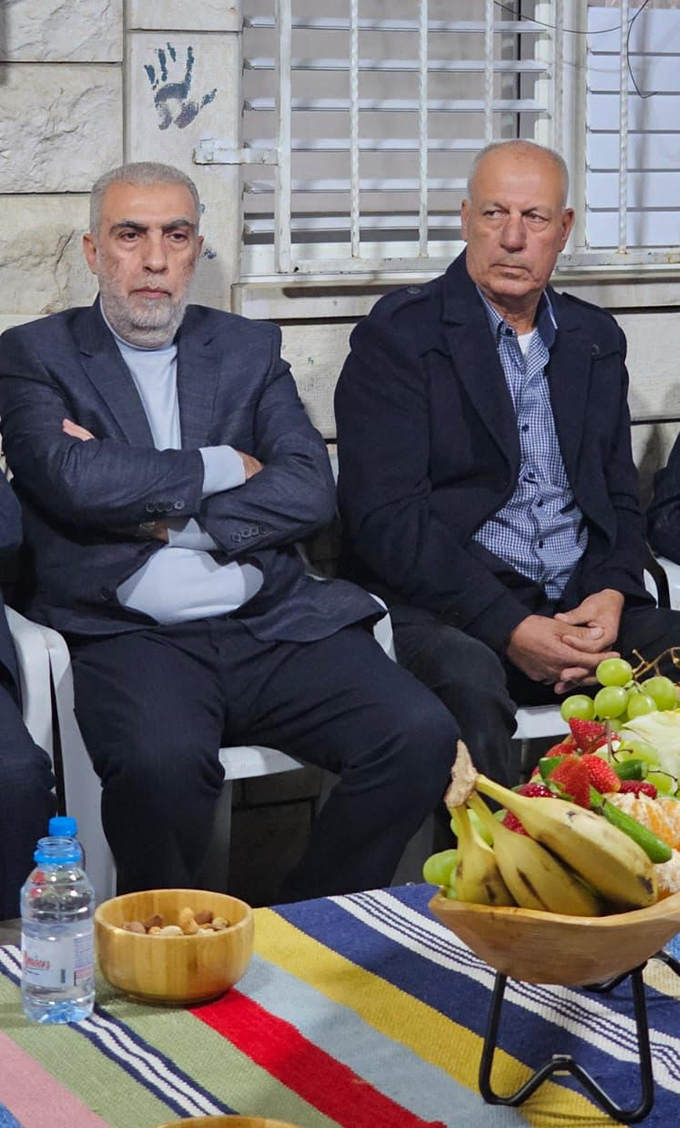 عقد راية الصلح بين عائلتي حمزة وفندي عواودة في كفركنا